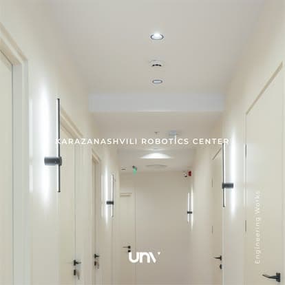 Karazanashvili Robotics Center — MEP installation view 3